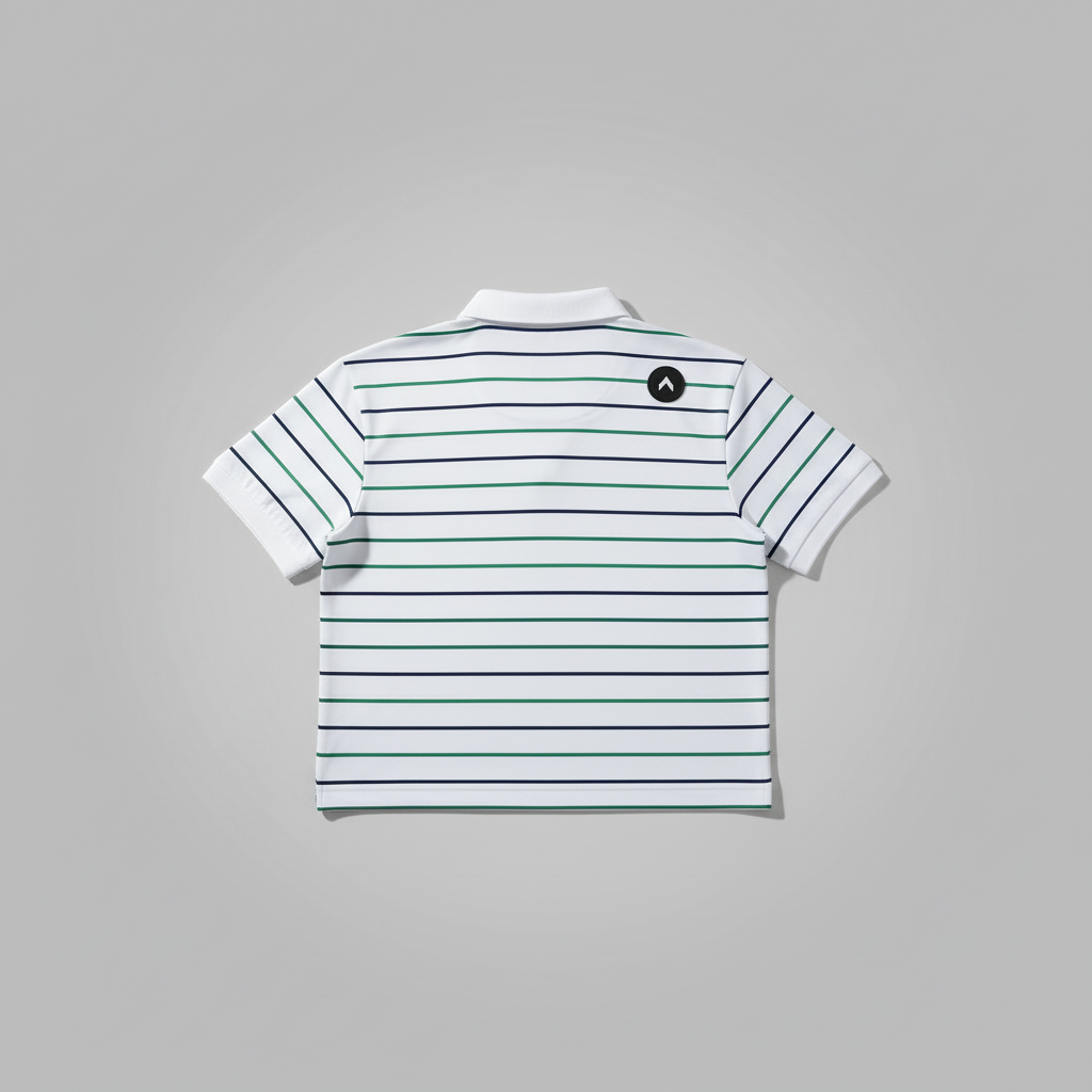 Back View with Logo Top Right