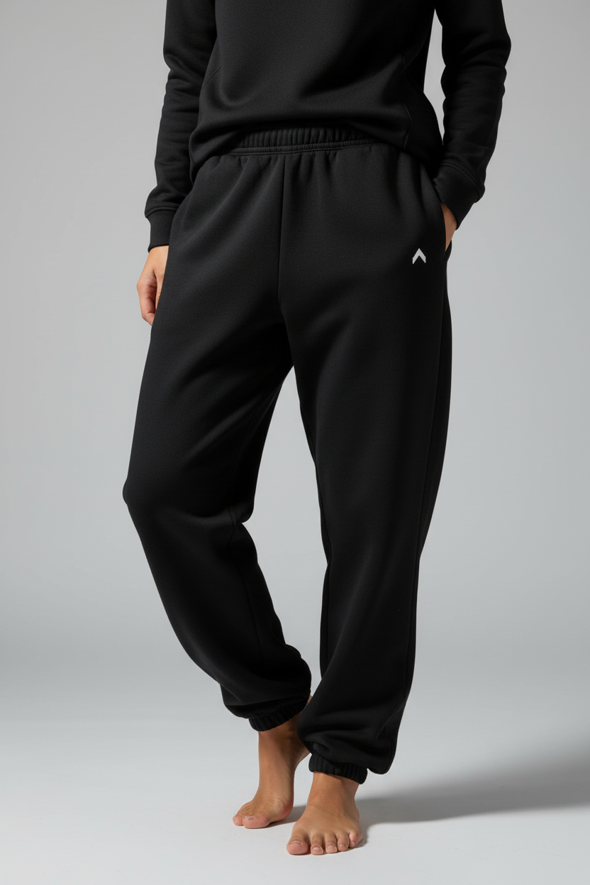 Black Baggy Sweatpants
