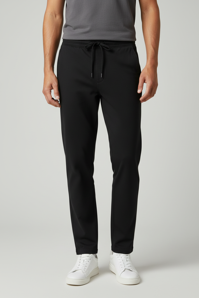 Black Drawstring Pants