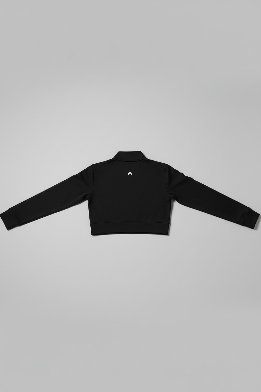 Black Jacket - Back View