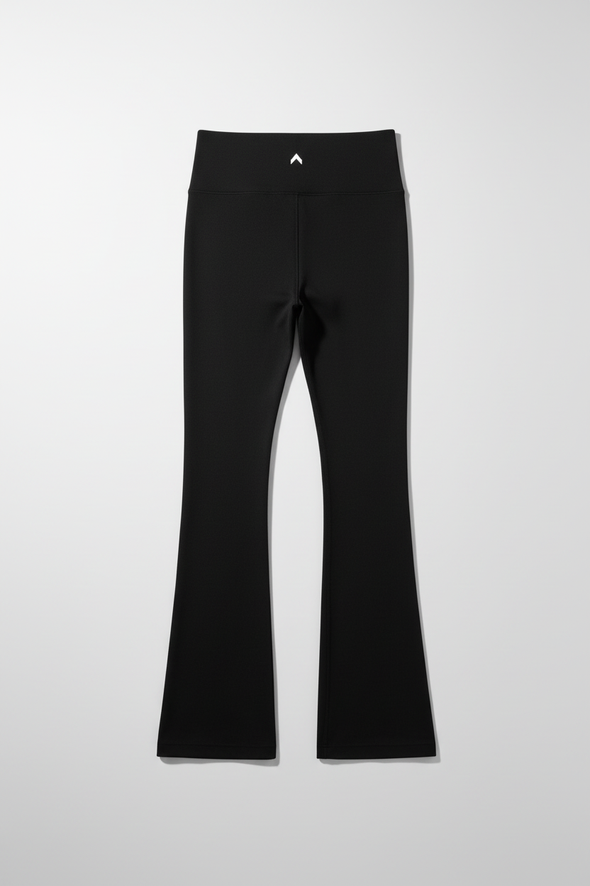 Black pants - back view seamless