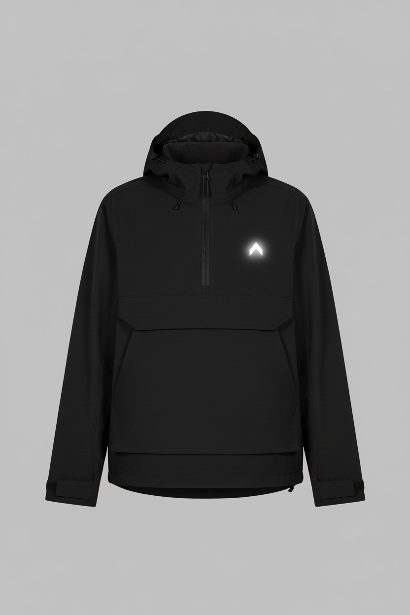 Black pullover front angle 2