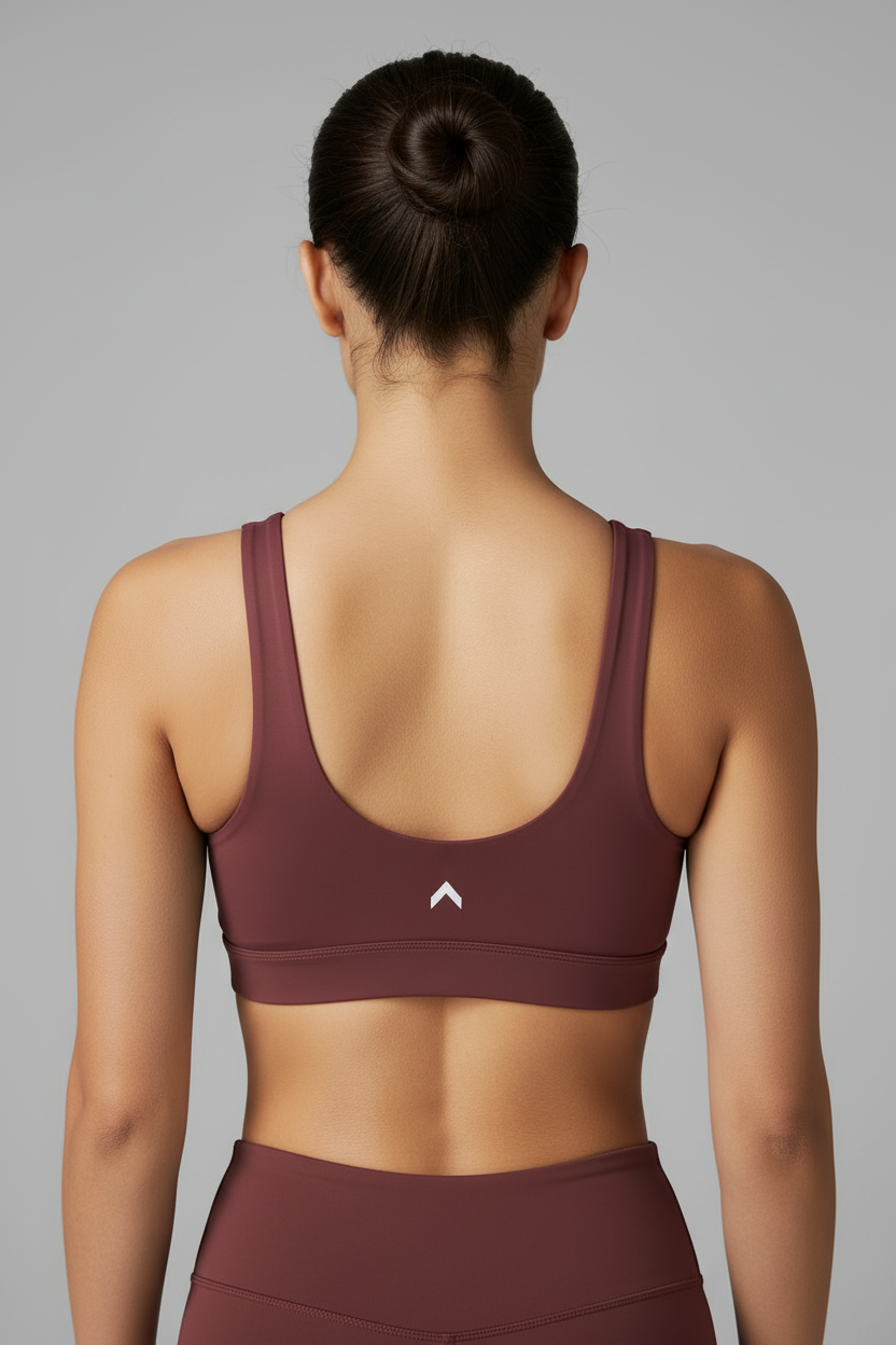 Burgundy activewear set