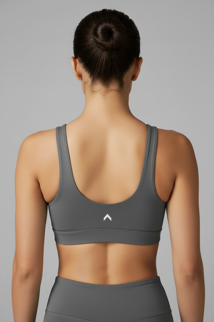 Charcoal gray activewear set