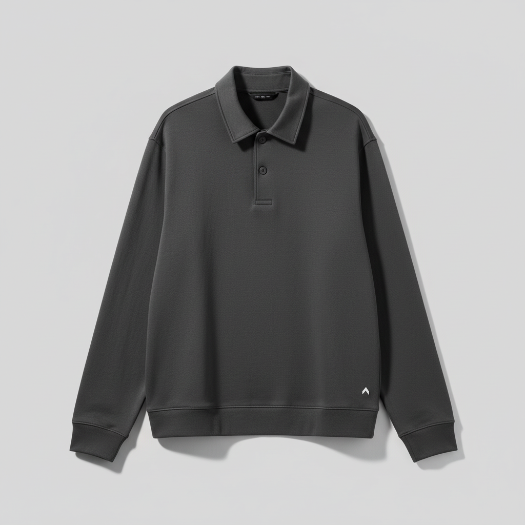 Charcoal Gray Jacket with Logo