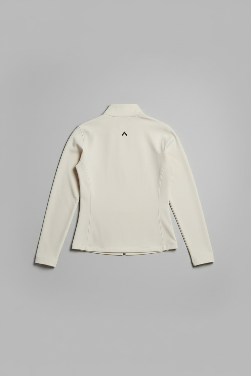 Cream Jacket - Back View