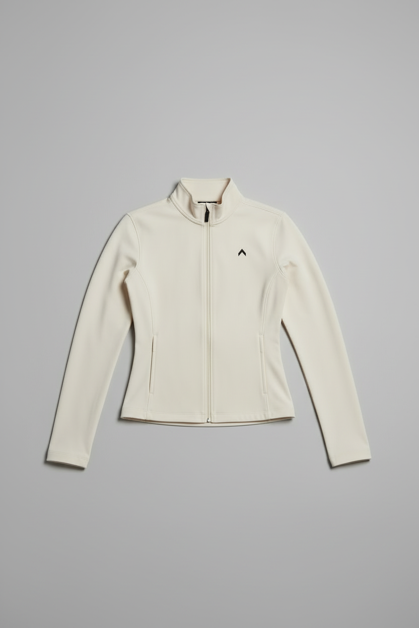 Cream Jacket - Flat Lay