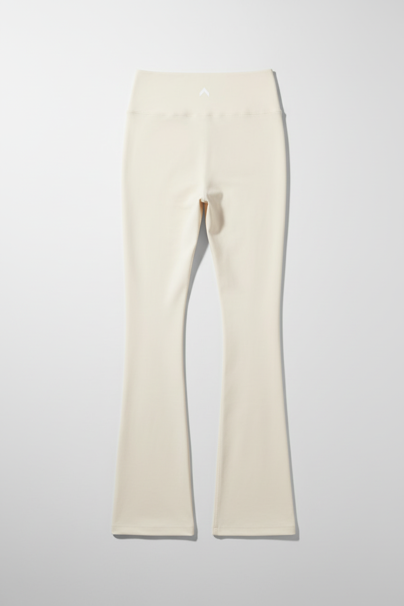 Cream pants - back view seamless