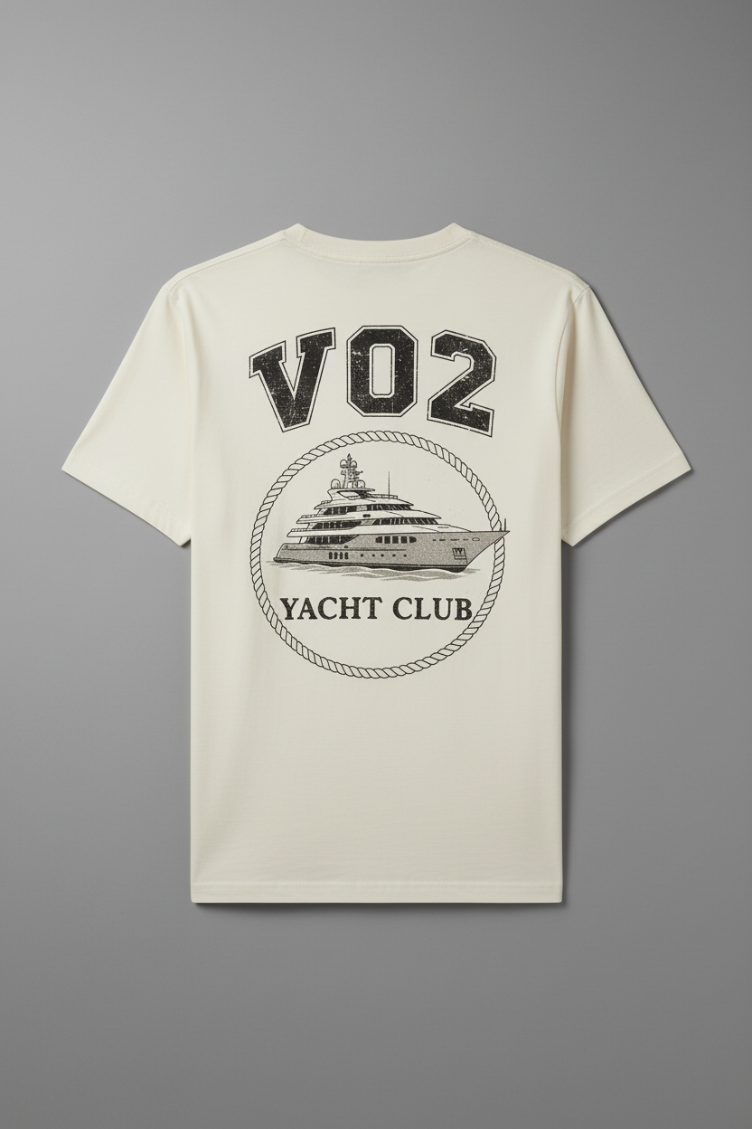 Creamy VO2 Yacht Club Back