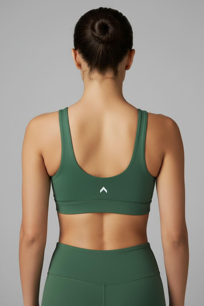 Forest green activewear set