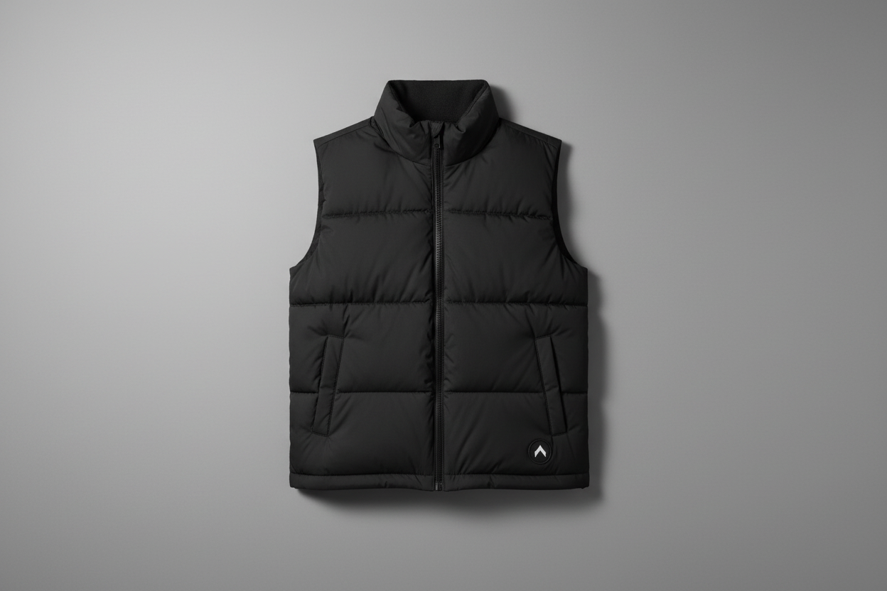 Front view with patch on bottom