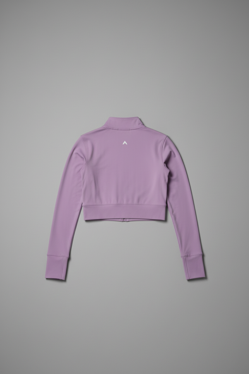 Lavender Purple Jacket - Back View