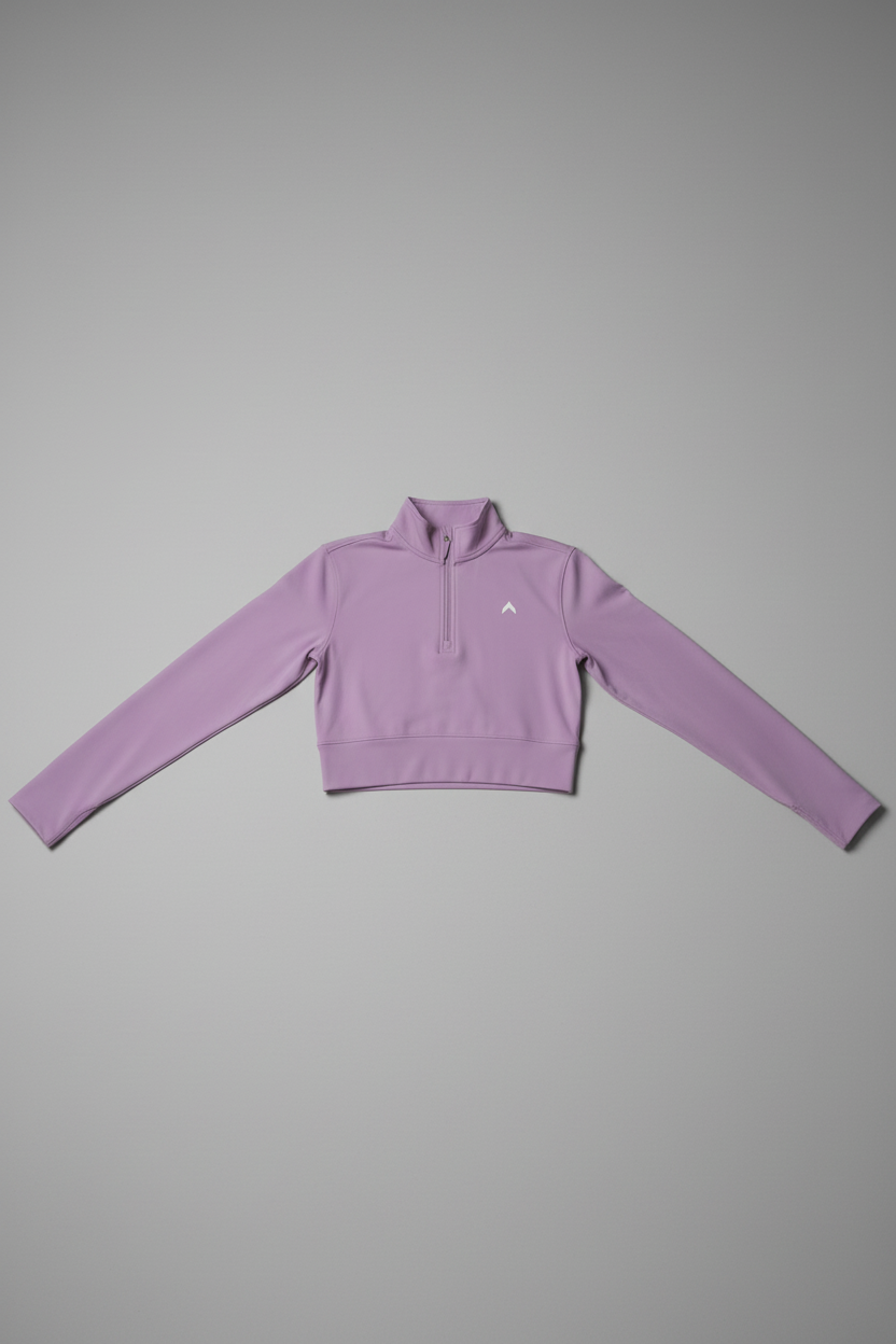 Lavender Purple Jacket - Flat Lay
