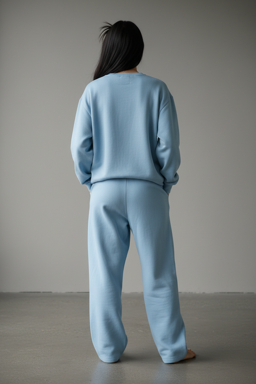 Light Blue - Back View