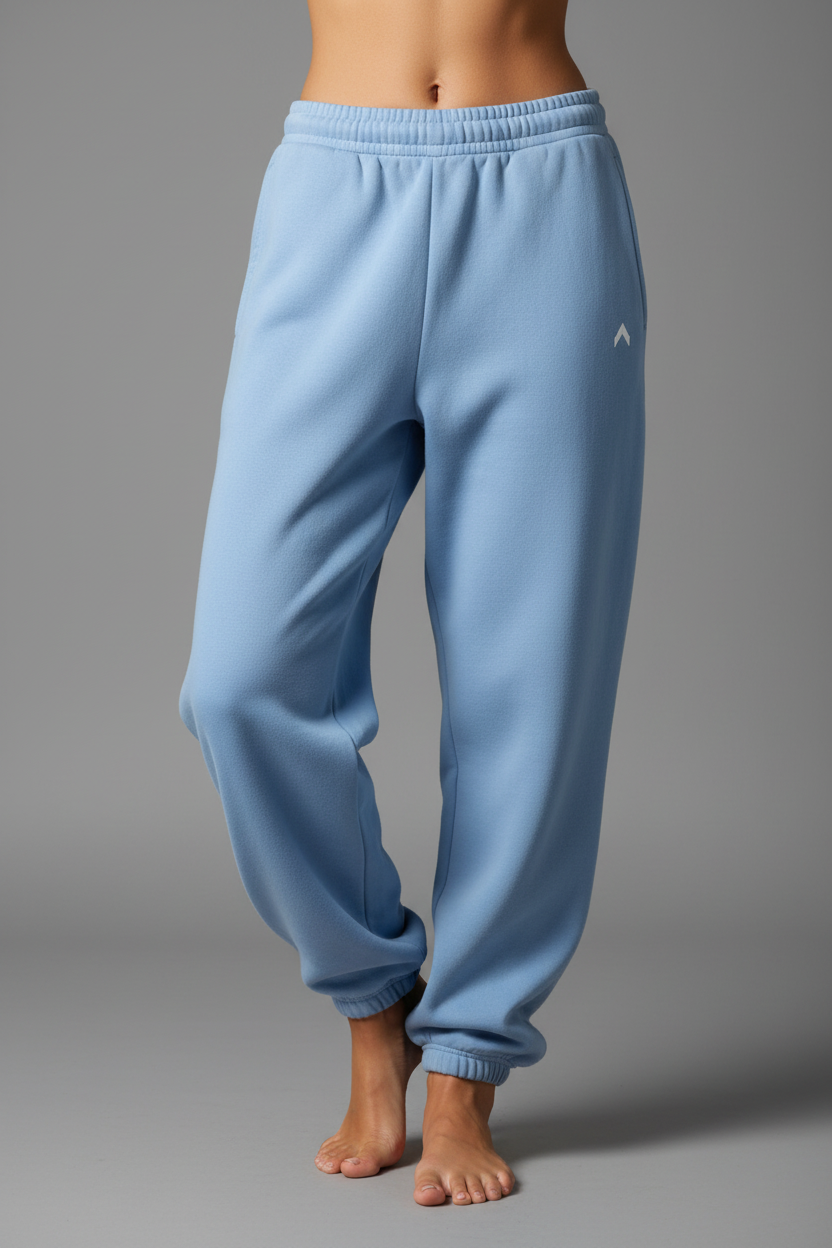 Light Blue Baggy Sweatpants