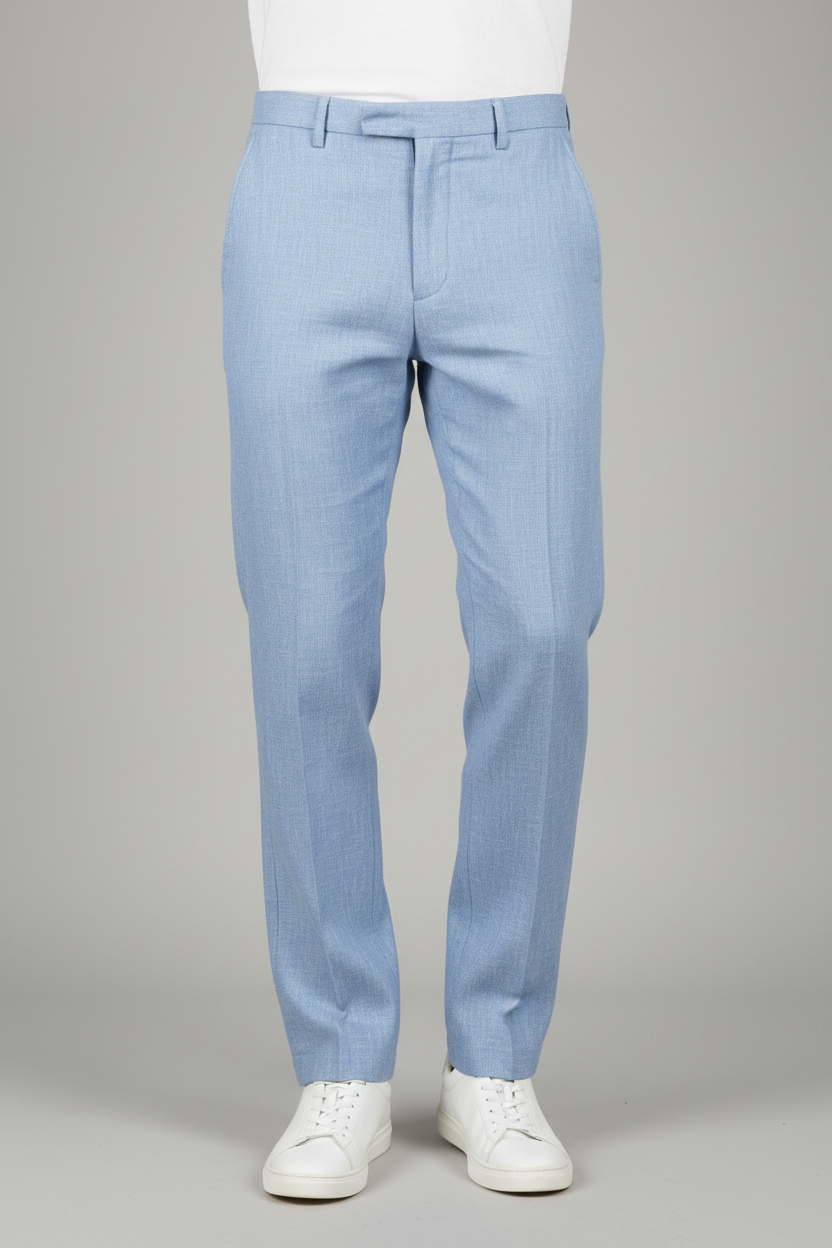 Light Blue Linen Pants