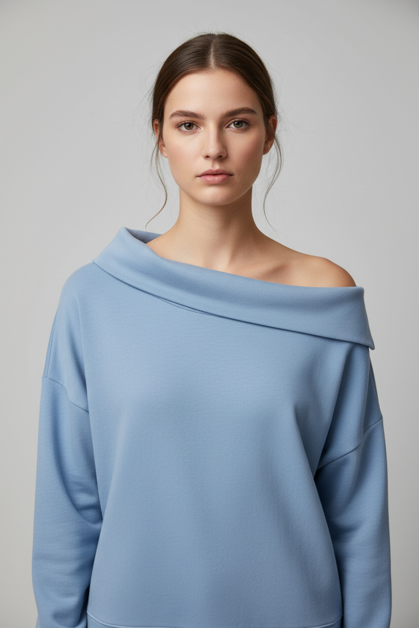 Light blue sweatshirt