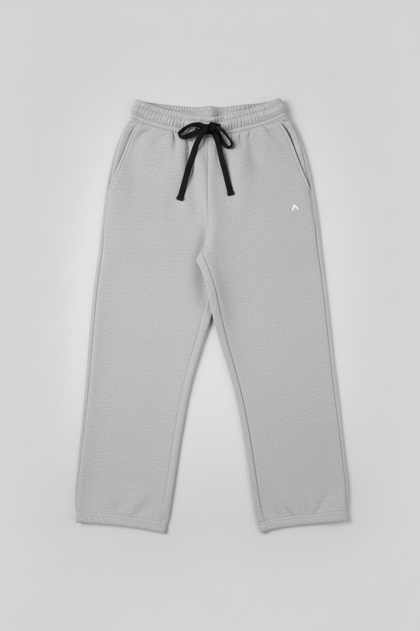 Light gray sweatpants no cuffs