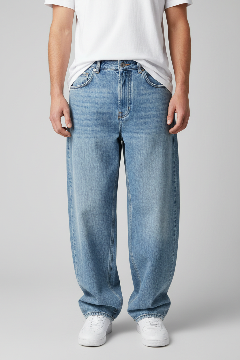 Light Stone Baggy Jean