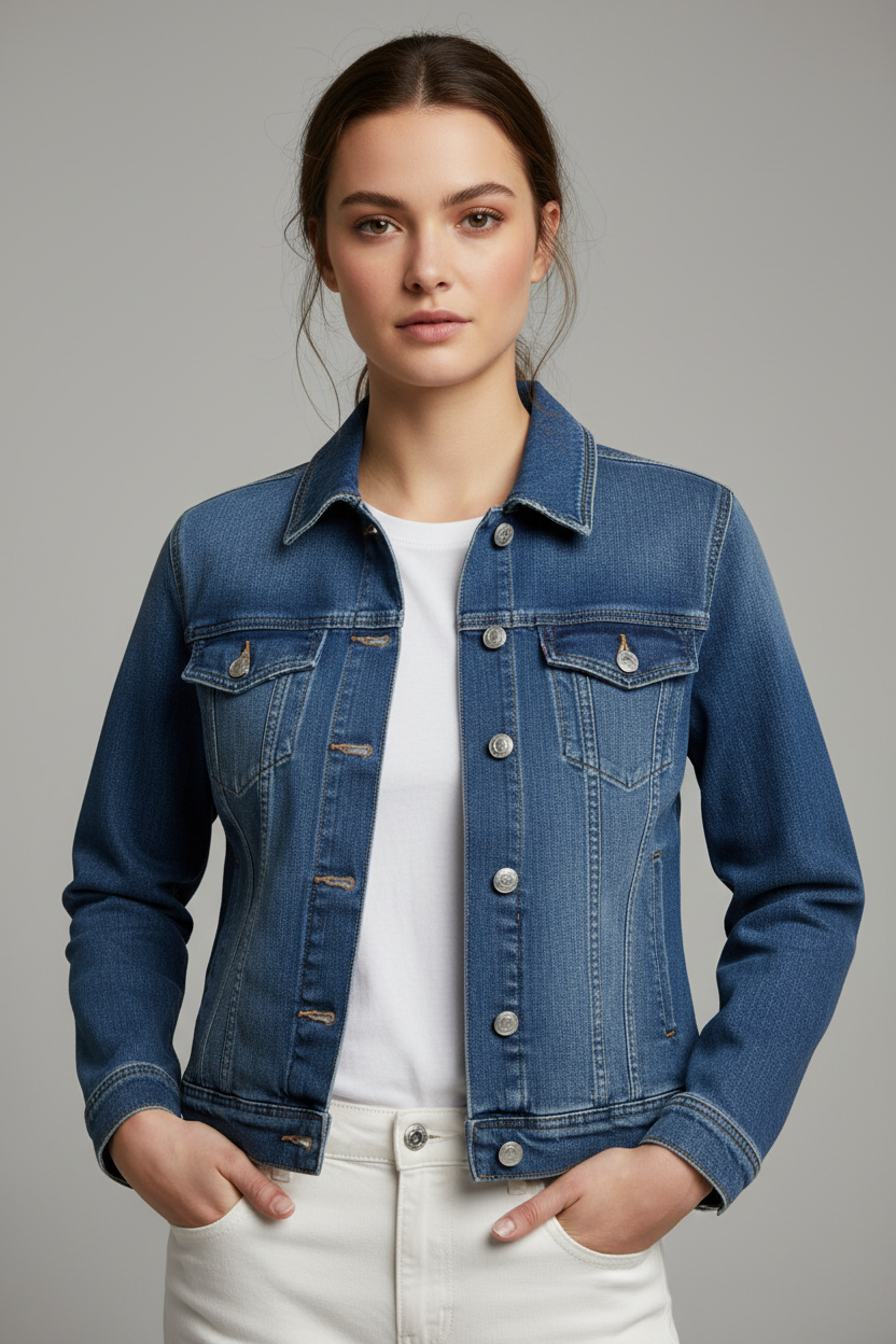 Medium Blue Denim Jacket
