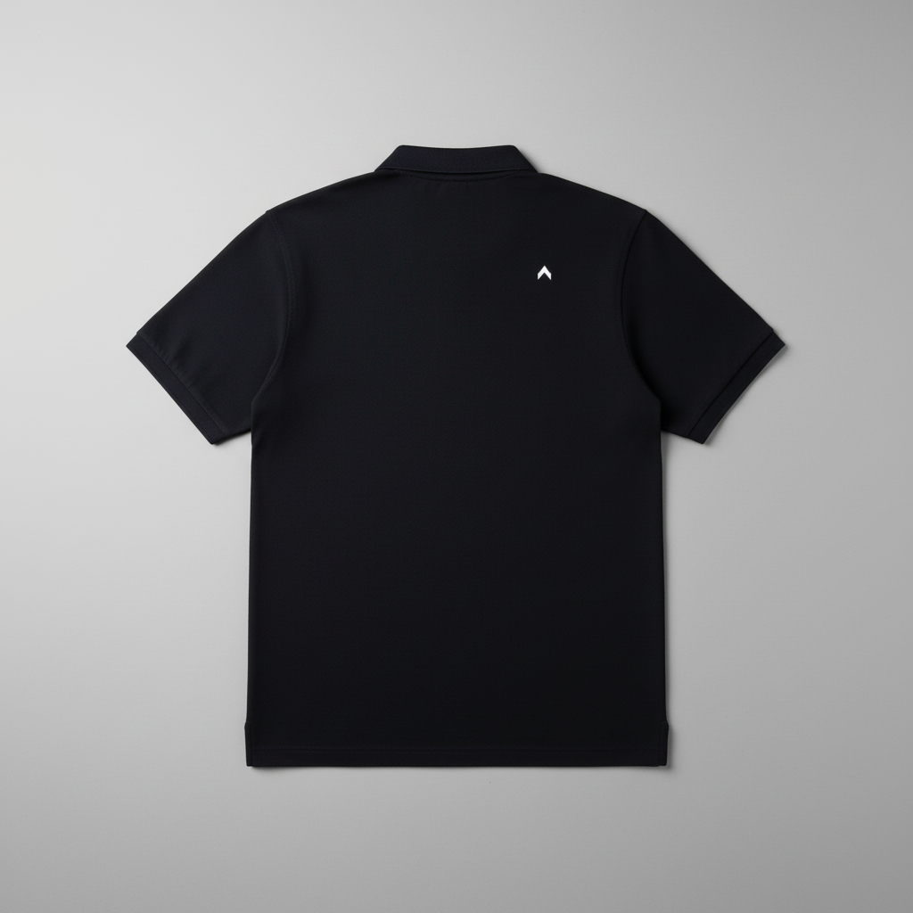 Navy Blue Polo Back