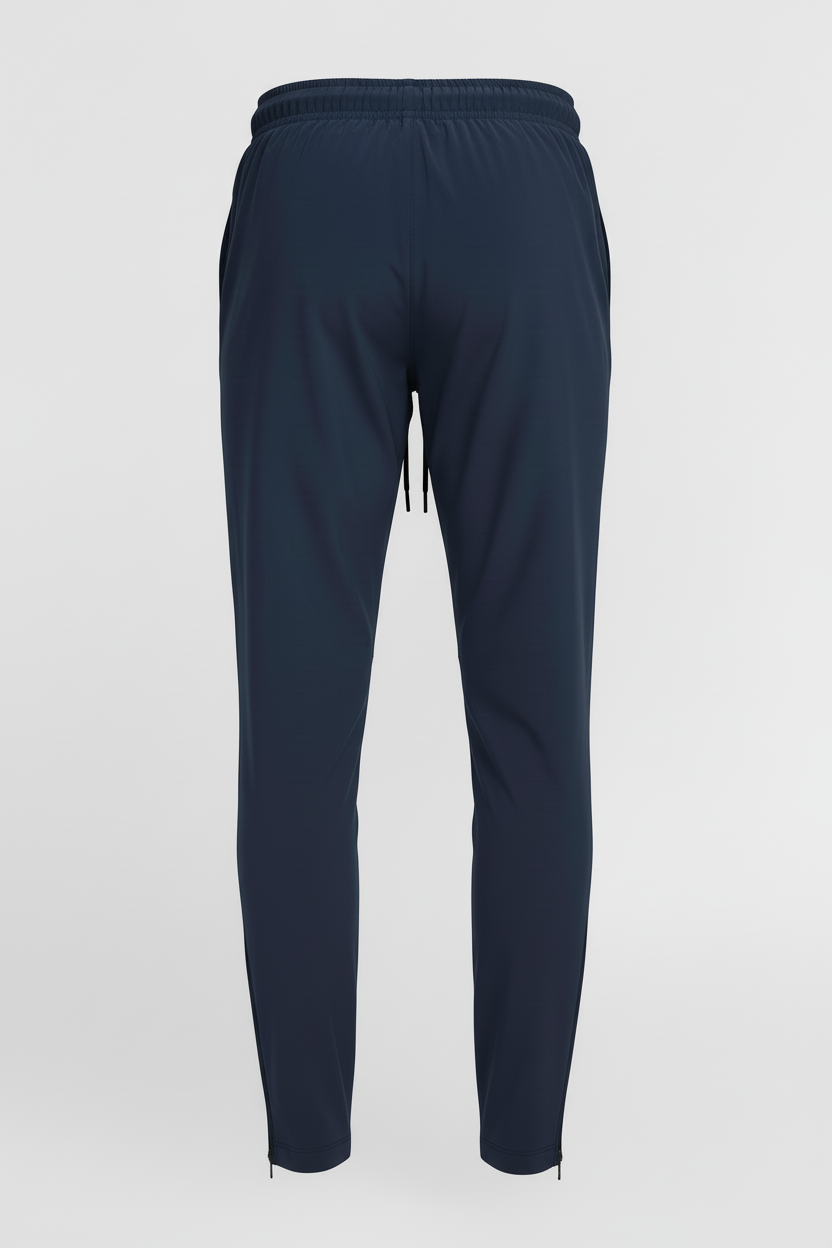 Navy pants - back view