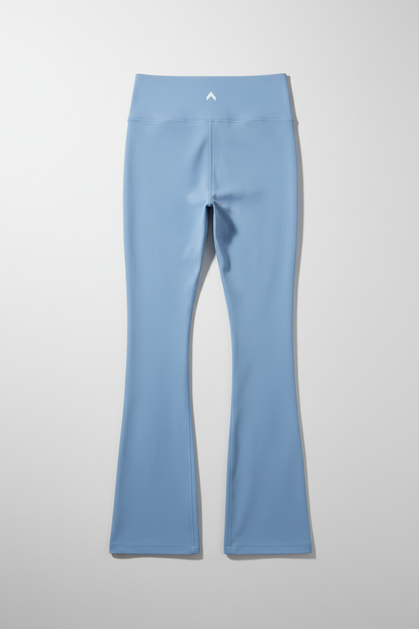 Sky blue pants - back view