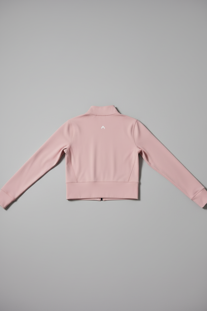 Soft Pink Jacket - Back View