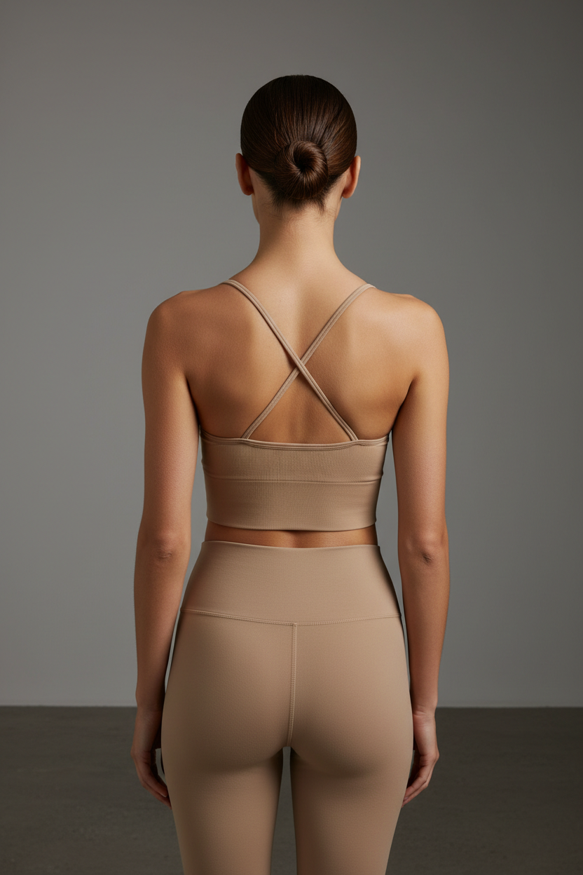 Tan Cami Back View