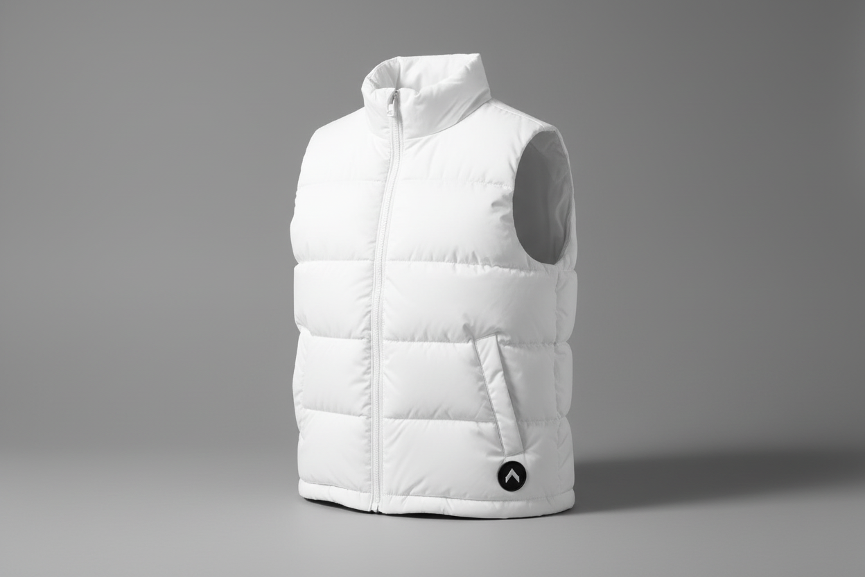 Three-quarter front view with small patch