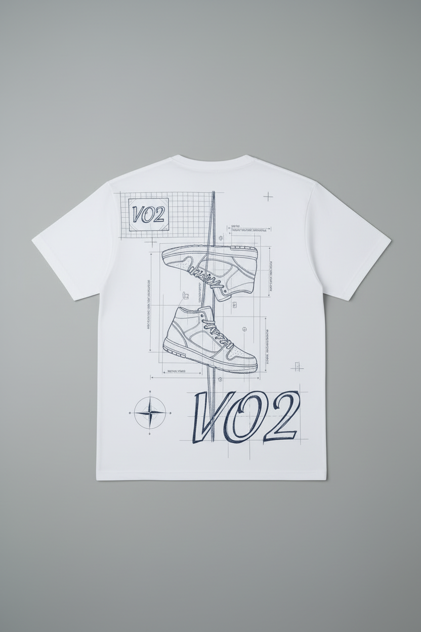 White Back on Hanger