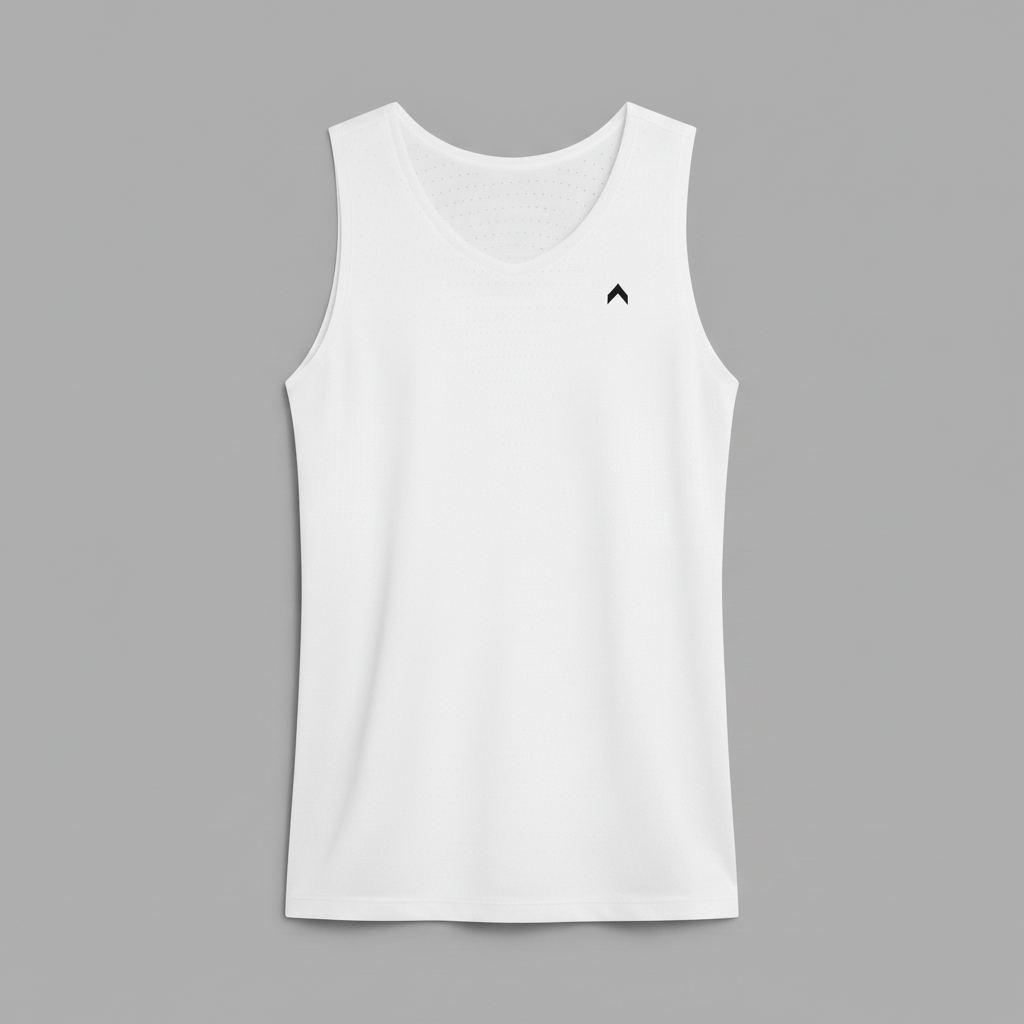 White running singlet